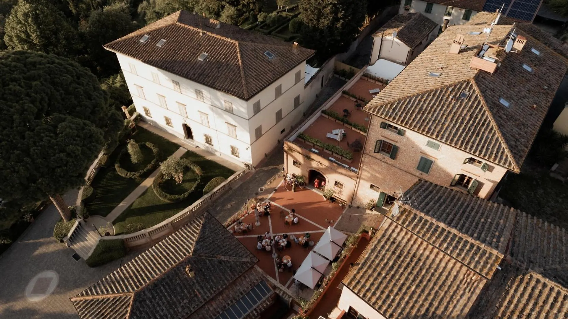Farma Vila Borgo Bucciano San Miniato Itálie