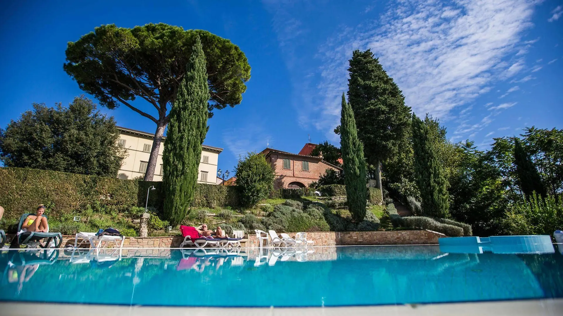 Vila Borgo Bucciano San Miniato Itálie